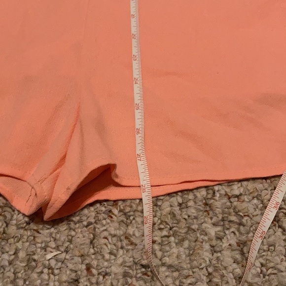 Like new Peach love California peach pink romper - Picture 6 of 13